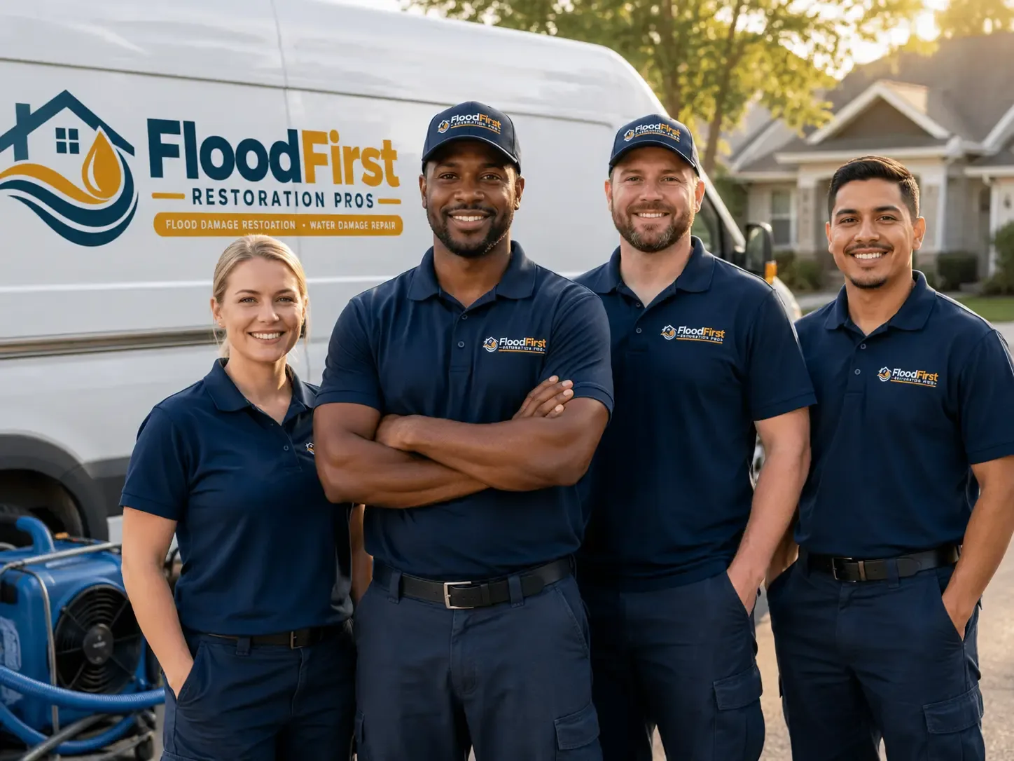Flood Damage Restoration company in Scott Air Force Base, IL