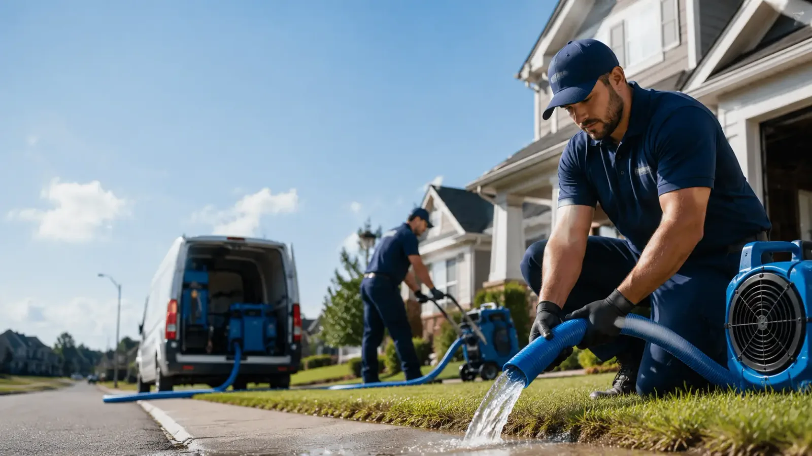 Flood Damage Restoration in Scott Air Force Base, IL